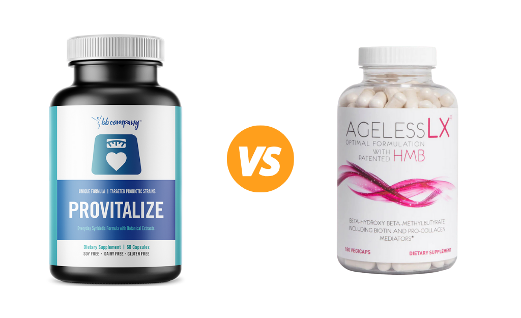 Provitalize vs Ageless LX