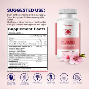 Radiancy | Vaginal Probiotic & Collagen Blend