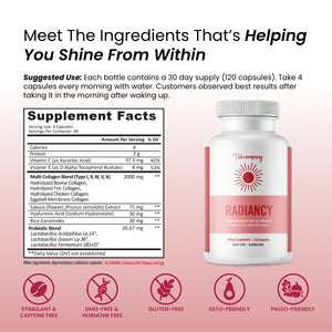 Radiancy | Vaginal Probiotic & Collagen Blend