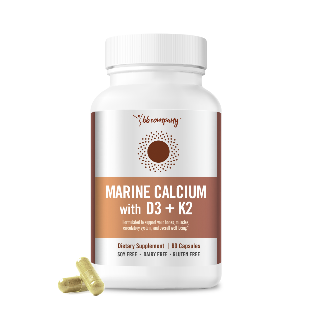 Marine Plant Calcium with Vitamin D3 + K2