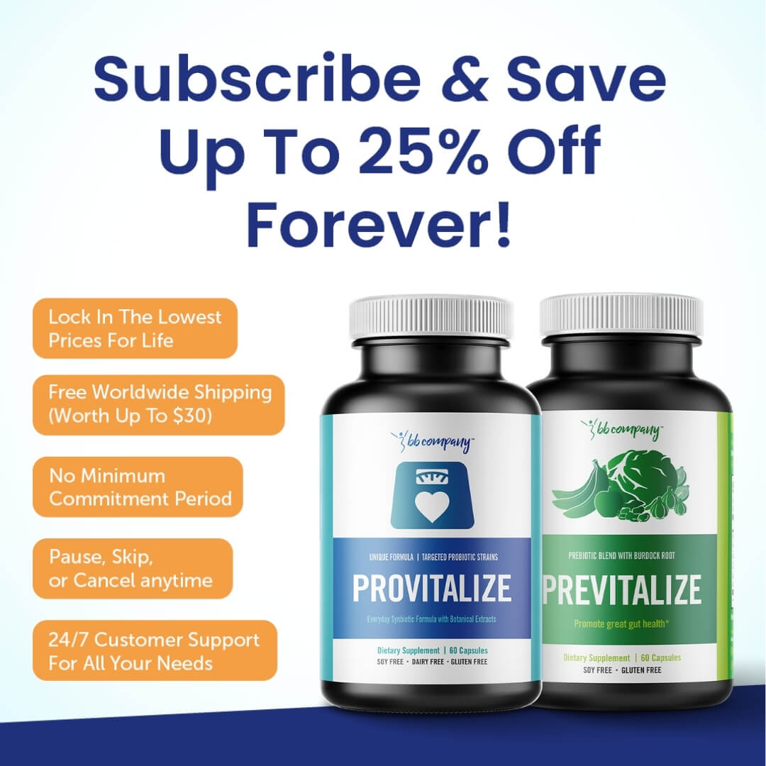 Provitalize | Best Natural Menopause Probiotic