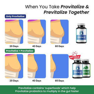 Provitalize | Best Natural Menopause Probiotic