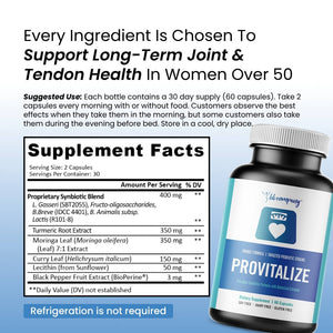 Provitalize | Best Natural Menopause Probiotic