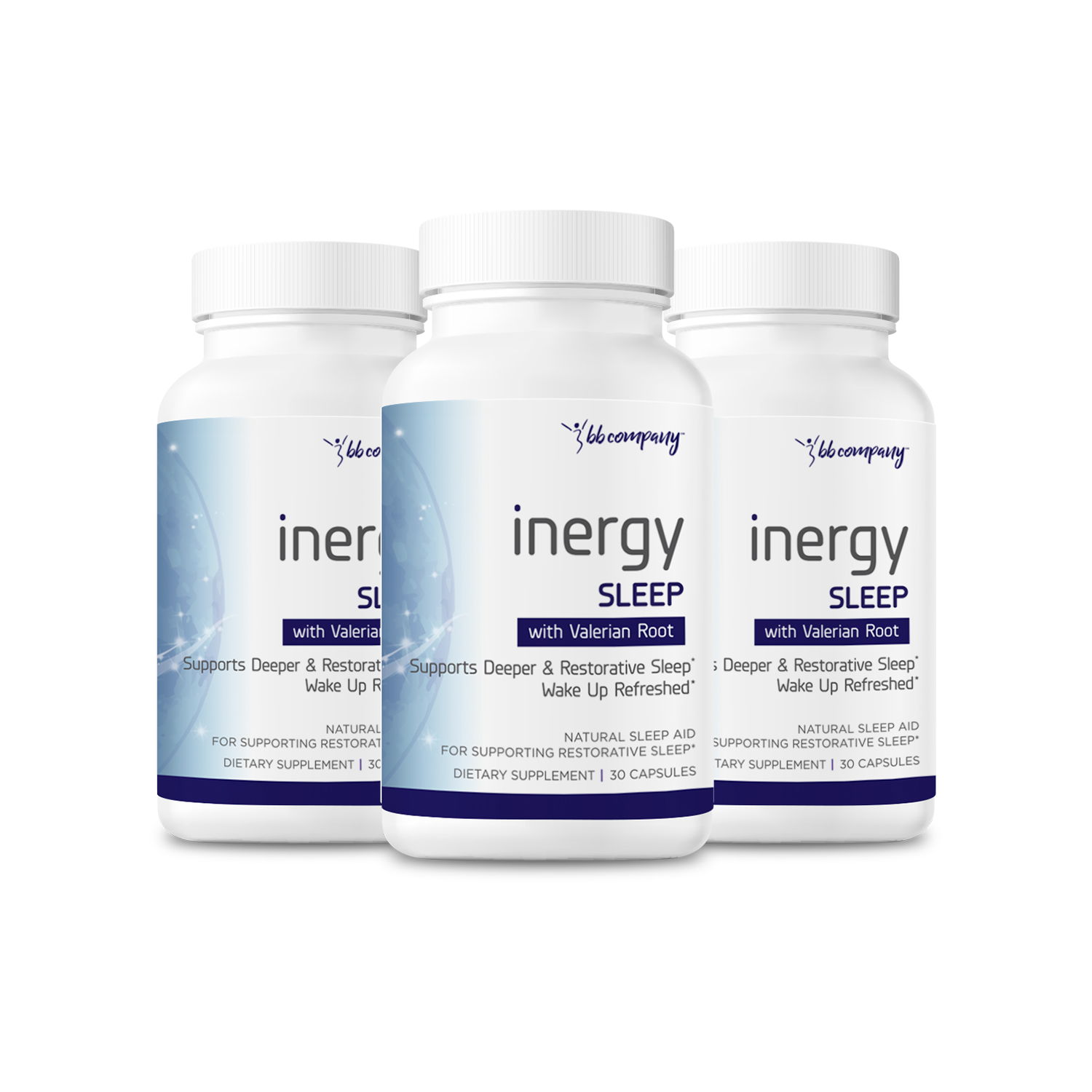 inergySLEEP 3 Bottles | Best Natural Sleep Support