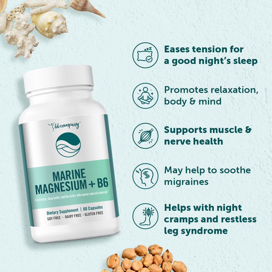 Marine Magnesium + Vitamin B6