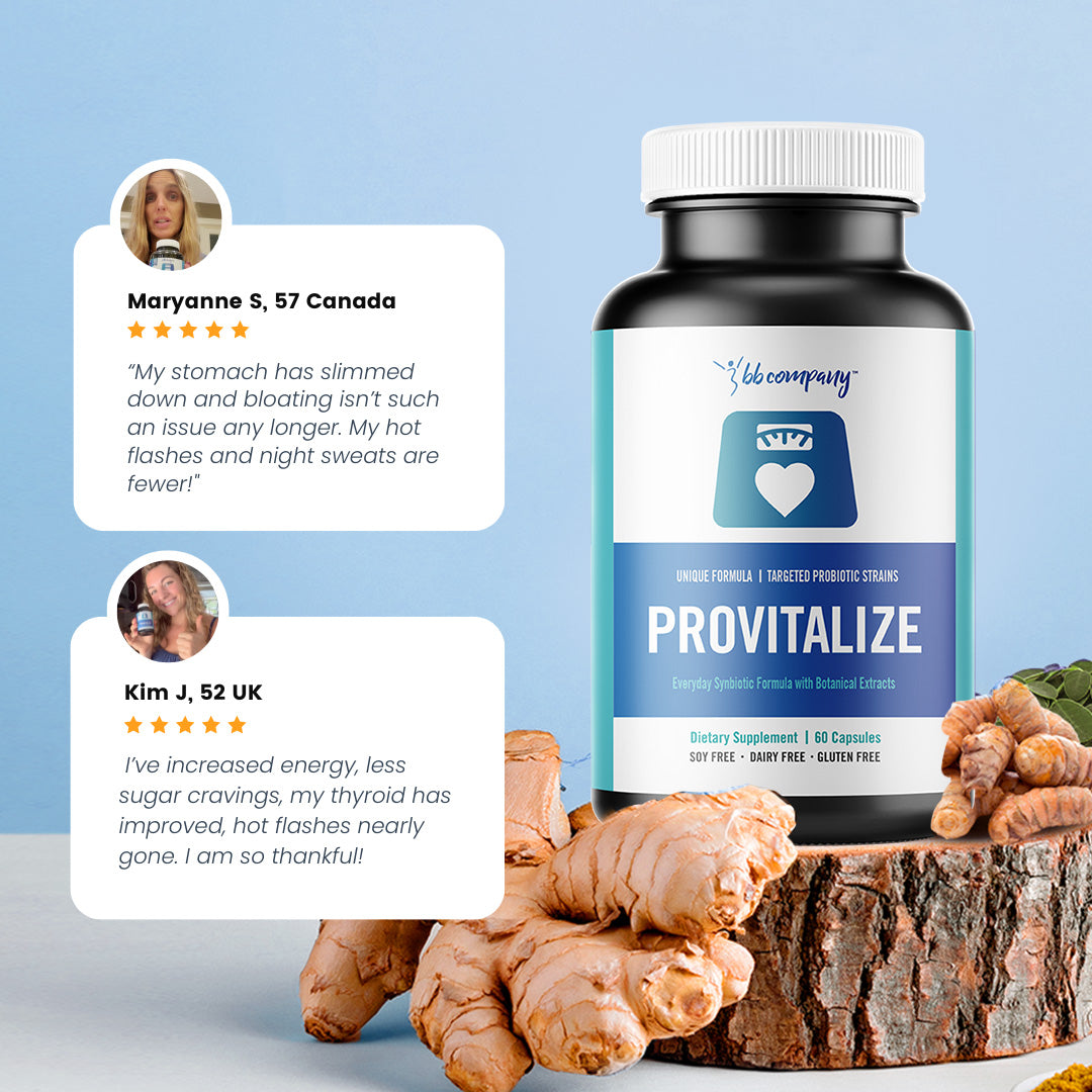 Provitalize | Best Natural Menopause Probiotic