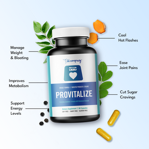 Provitalize | Best Natural Menopause Probiotic