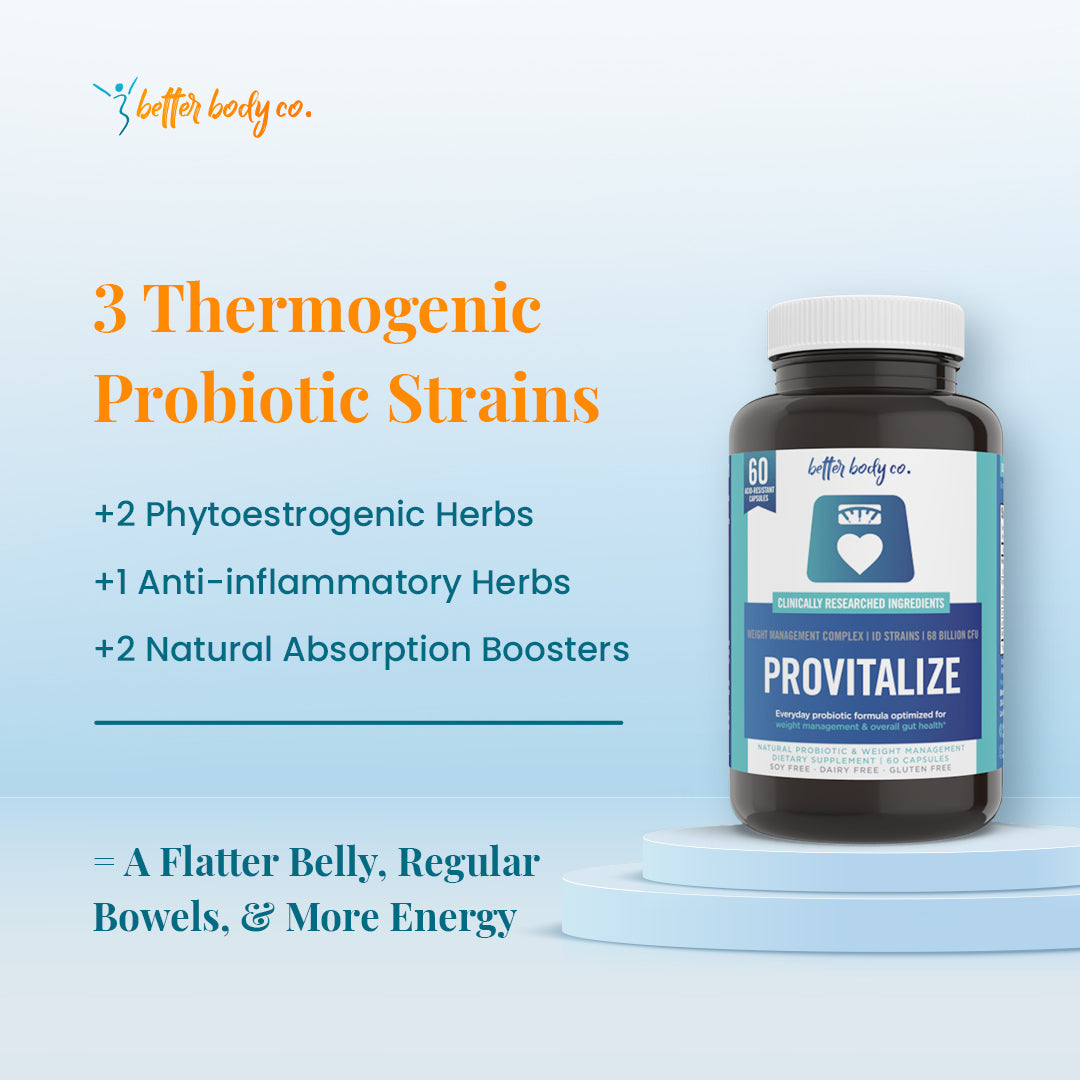 Shrink Belly Bloat With Provitalize