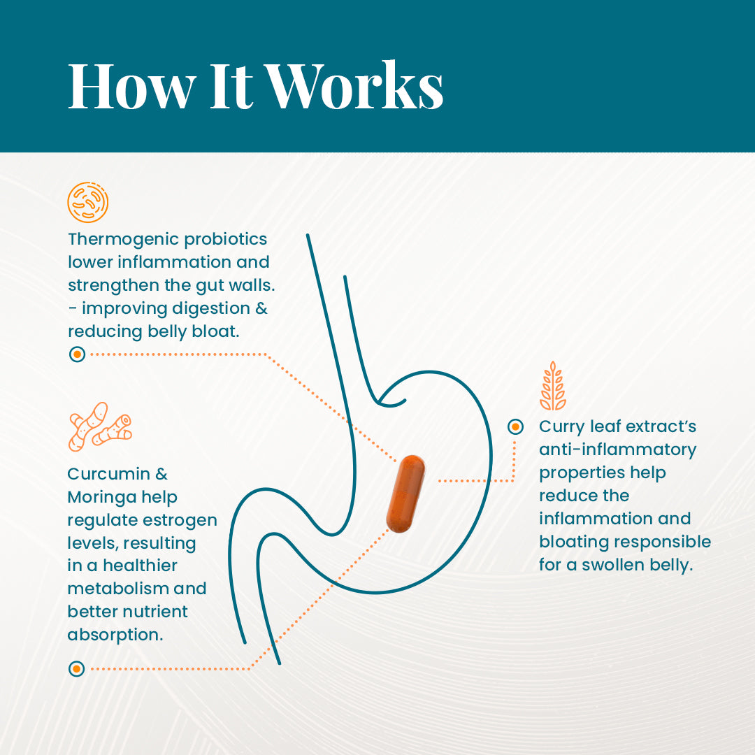 Shrink Belly Bloat With Provitalize